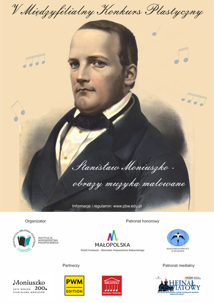 „Stanisław Moniuszko - obrazy muzyką malowane” – konkurs dla uczniów szkół podstawowych